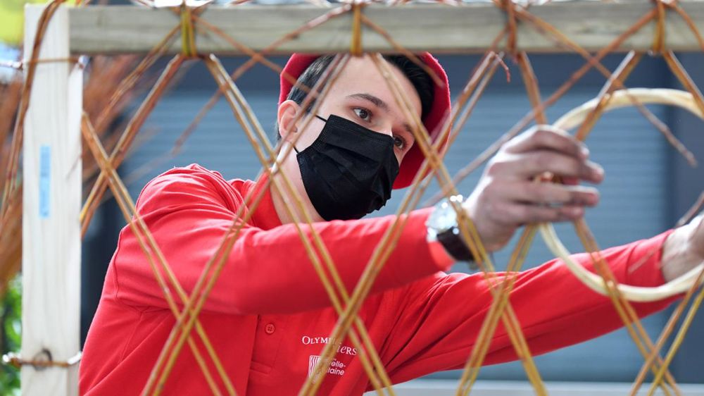 Paul Delage, représentant la région Nouvelle-Aquitaine, issu du Campus du végétal du pays à Brive-Voutezac (19), a obtenu la médaille d’or en horticulture aux finales nationales des Olympiades des métiers à Chassieu le 15 janvierdernier. ©WorldSkillsFR-Laurent Bagnis